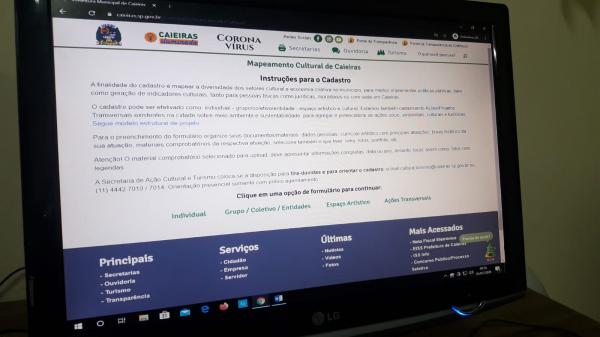 Mapeamento busca identificar profissionais da cultura afetados pelo coronavírus em Caieiras