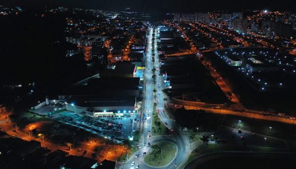 Avenida Tenente Marques está mais moderna e segura com iluminação de LED