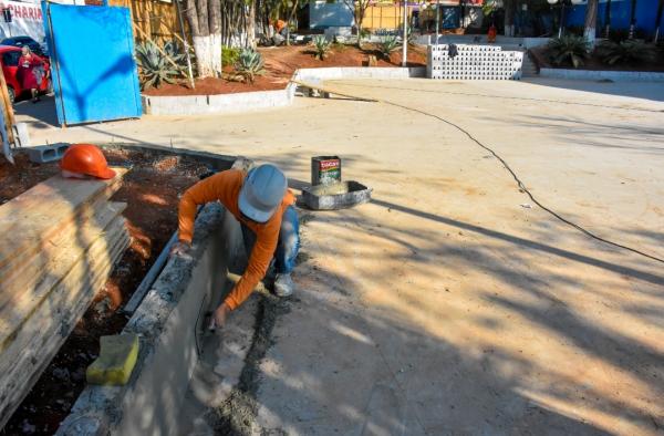 Após obras de restauração, Praça da Igreja será nova opção de lazer em Jordanésia