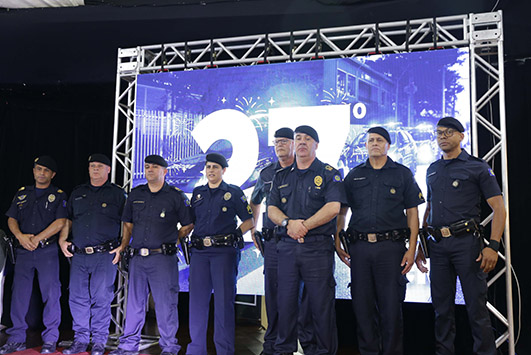 Guarda Municipal completa 27 anos de atuação em Caieiras