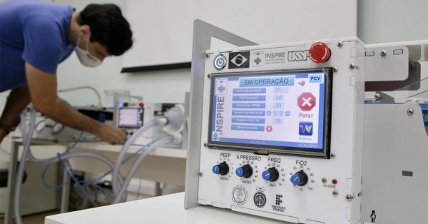 Anvisa libera produção de ventilador pulmonar desenvolvido pela USP