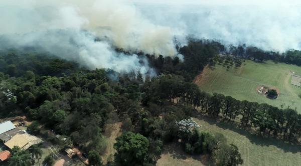 Vinhedo registra maior incêndio na história da cidade