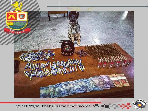 Polícia prende homem suspeito de tráfico de drogas em Franco da Rocha