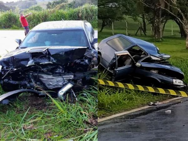 Motorista invade a contramão, bate de frente em carro de casal e foge Cabreúva 