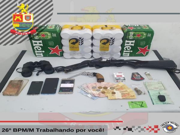 Grupo é preso suspeito de assalto a mercearia em Cajamar