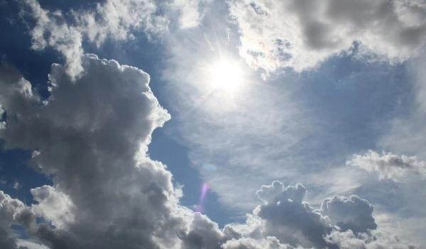 Terça-feira é de sol entre nuvens e temperatura acima dos 30ºC