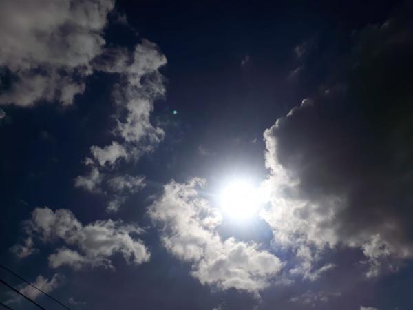 Terça-feira com abertura de sol e chance de temporal