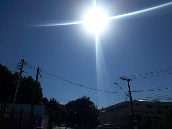 Temperaturas passam dos 30ºC nesta quinta-feira 