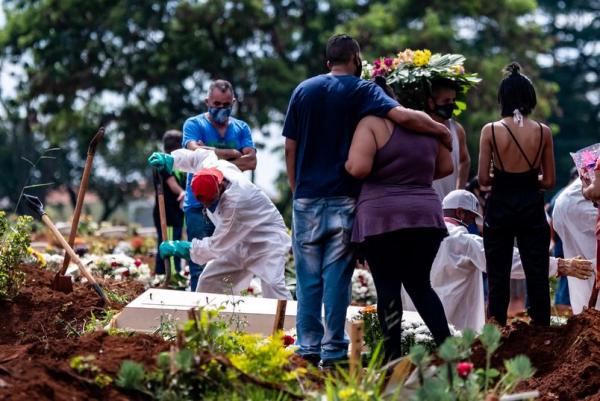 Brasil bate novo recorde: 3.780 mortes por covid em 24h