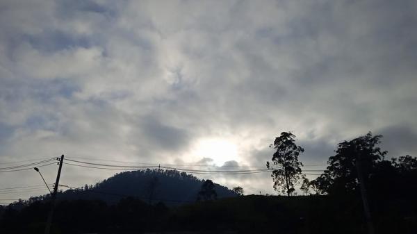 Previsão indica céu encoberto e temperaturas em queda nesta terça-feira