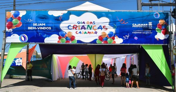 Festa em comemoração ao Dia das Crianças reúne milhares de pessoas em Cajamar