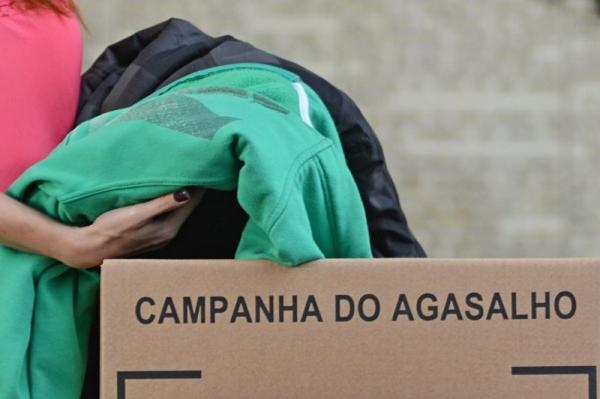 Queda nas temperaturas reforça importância da doação na Campanha do Agasalho