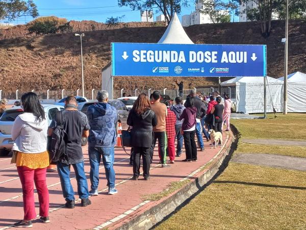 Cajamar instala novos polos de vacinação para aplicar a 2ª dose da vacina contra a Covid