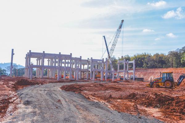 Prefeitura intensifica obras de construção do Hospital Municipal de Santana de Parnaíba