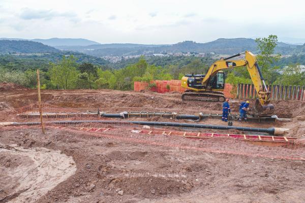 Obras de ligação entre os bairros São Pedro - Colinas estão 40% concluídas