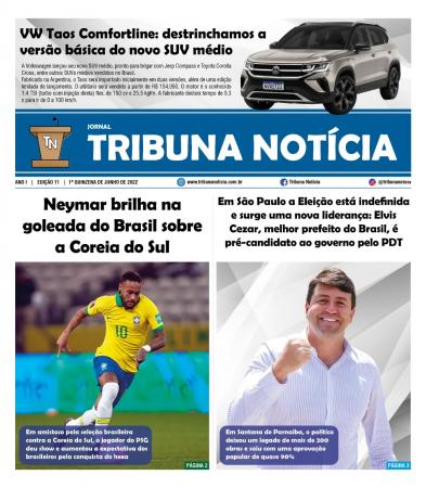 Jornal Tribuna Notícia: Elvis Cezar aponta como nova liderança ao Governo de SP 