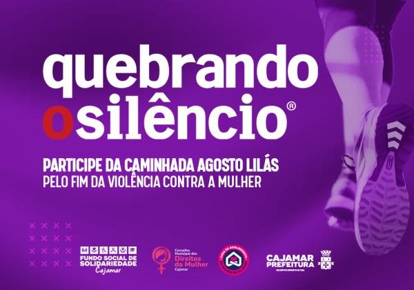 Quebrando o Silêncio: Campanha Agosto Lilás realiza caminhada pelo fim da violência contra a mulher