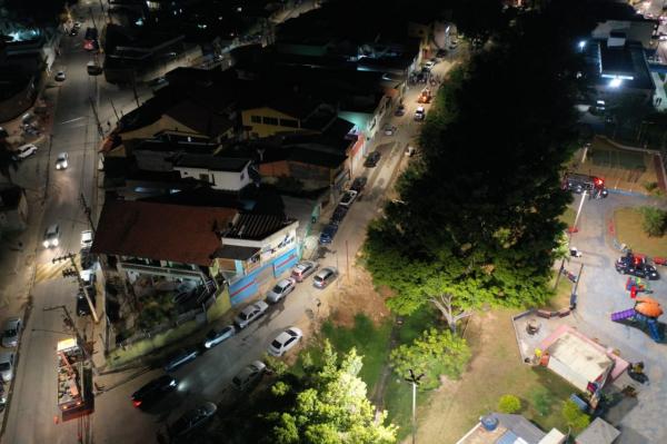 Bairro da Santa Terezinha agora está 100% em LED