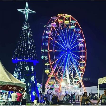 Prefeitura de Cajamar mantém decoração de Natal para visitação até 8 de janeiro