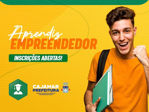 Abertas as inscrições para a primeira turma do curso “Aprendiz Empreendedor” em 2023