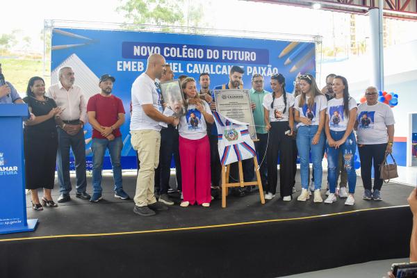 Cajamar encerra o mês de aniversário com a inauguração de mais um Colégio do Futuro