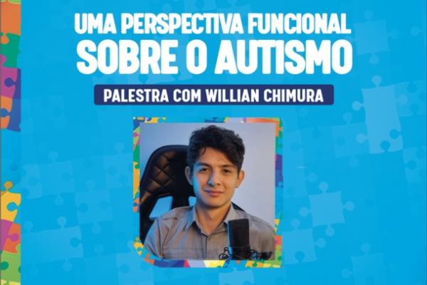 Palestra “Uma perspectiva funcional sobre o autismo” acontece neste domingo (02)