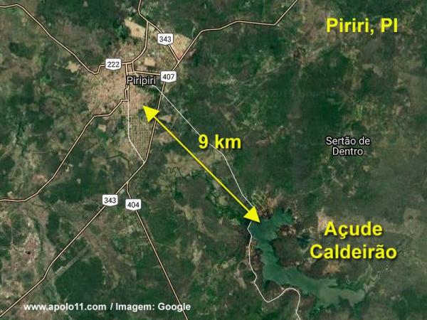 Barragem corre risco de rompimento em cidade no Piauí