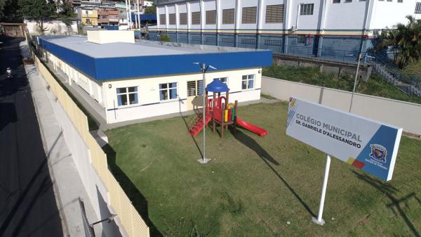 Escola municipal será inaugurada no Bairro Rancho Alegre neste sábado em Santana de Parnaíba