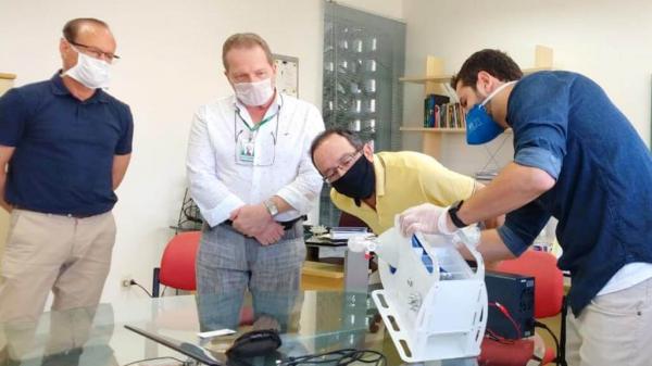 Pesquisadores em Jundiaí desenvolvem ventilador pulmonar mecânico de baixo custo