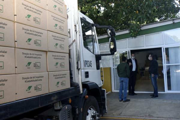 Jundiaí recebe doação de 60 mil itens de equipamentos de proteção para profissionais da saúde